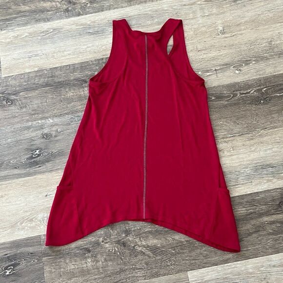 NWT JOHNNY WAS calme knit racerback tunic tank in pink berry size Small - Picture 2 of 9